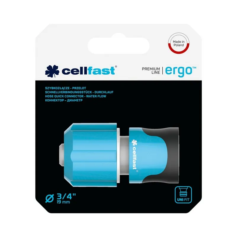 Szybkozłącze Przelotowe 3/4 Ergo CELL-FAST