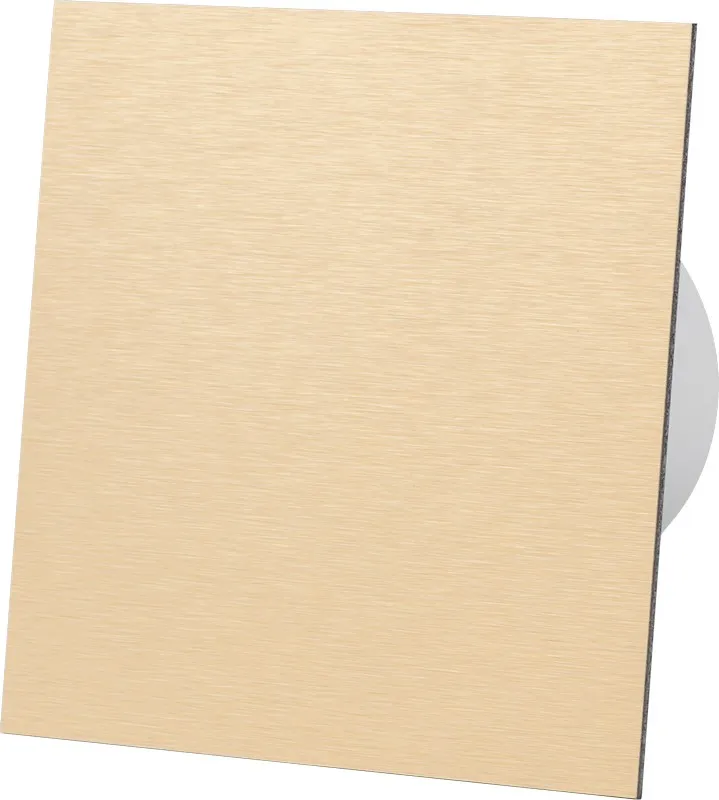 Panel Do Wentylatora Drim Plexi Aluminium Szczotkowane AIR ROXY - Złoto