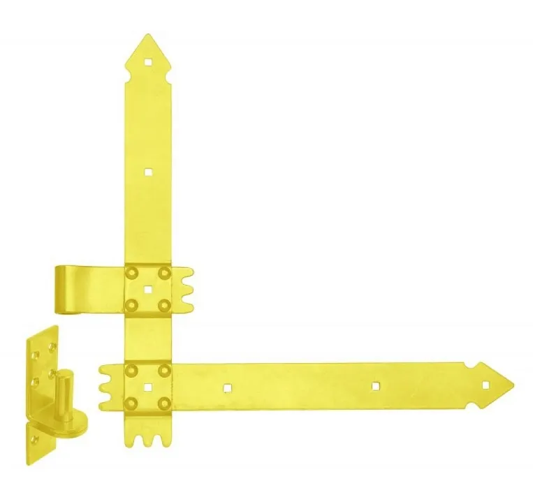 Zawias Drzwiowy Kątowy Ocynkowany 300mm 2 Sztuki