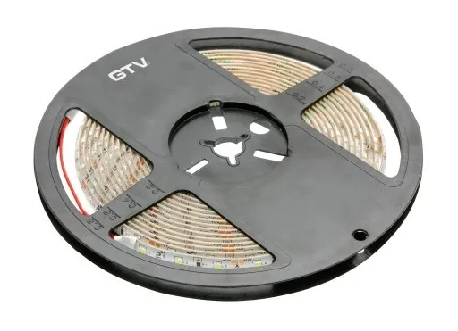 Taśma Flash 2835 600LED Ciepły 60W/ 10mm 5m 12V GTV - Biały