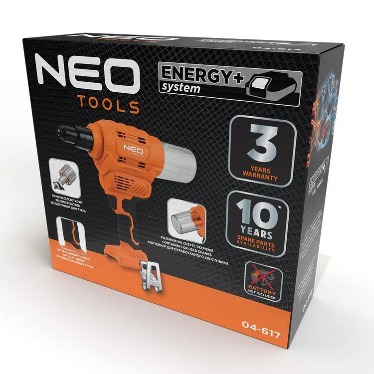 Nitownica 18V E+ Bez Akumulatora NEO