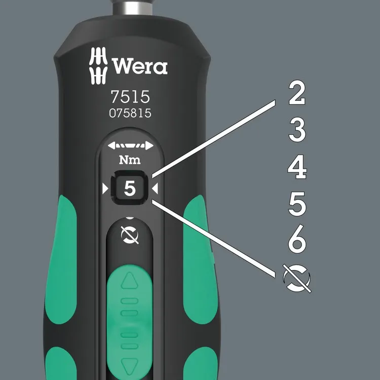 Wkrętak Dynamometr. Safe-Torque Speed Bicycle 1,7515/7, 7 Cz. WERA