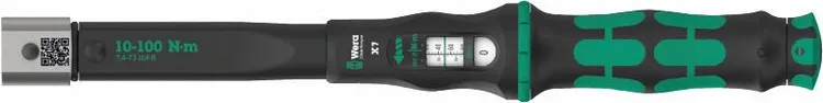 Klucz Dynamom. Click-Torque X 7 Do Końcówek Wtyk. 10-100 Nm WERA