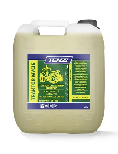 Traktor Mycie, Środek Do Mycia Maszyn Rolniczych 5l TENZI