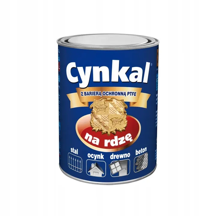 Gruntoemalia Akrylowa Cynkal 2,5 Półmat 9005 MALEXIM - Czarny