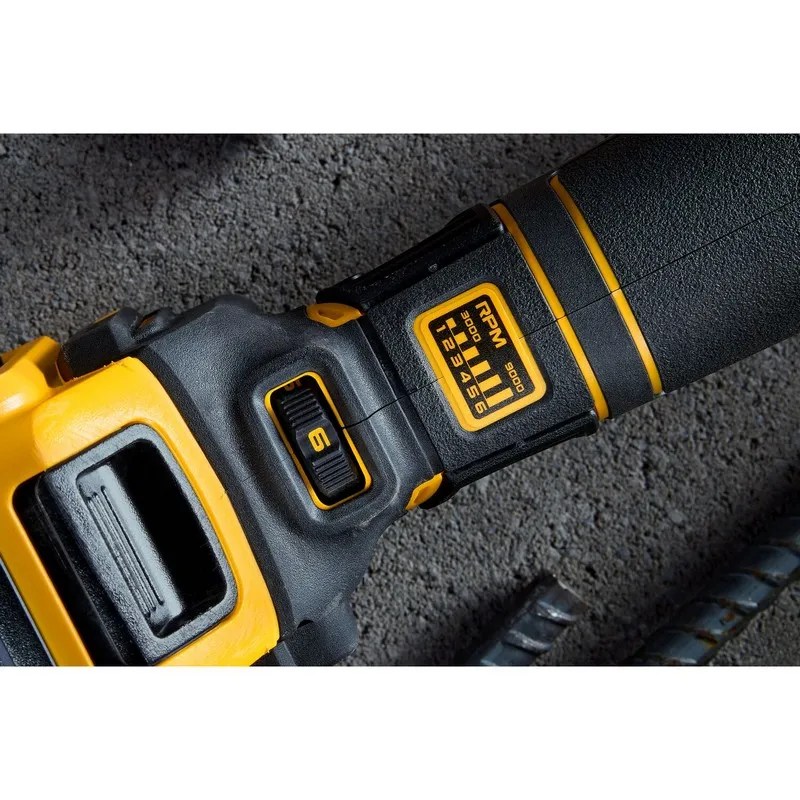 Szlifierka Kątowa Akumulatorowa 125 mm Xr 18V 0*AH Reg. Obr. DEWALT