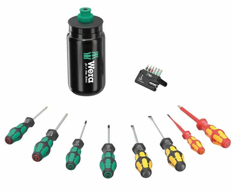 Zestaw Narzędzi Wkrętak. 9540 Kraftform XL Bottle SET,17 Cz. WERA