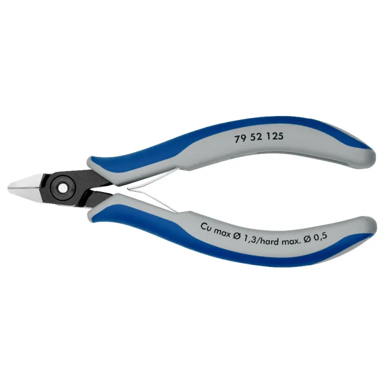 Szczypce Tnące Boczne Dla Elektroników 125mm KNIPEX