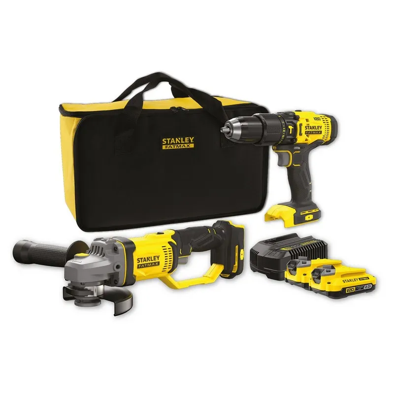 Zestaw SFMCD711 + SFMCG400 V20 2*2.0AH STANLEY