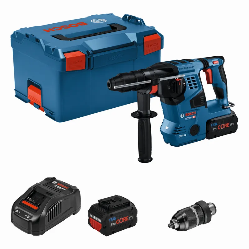 Młot Udarowy Obrotowy Akumulatorowy Sds+ Gbh 18V-28 Cf 2*8AH BOSCH