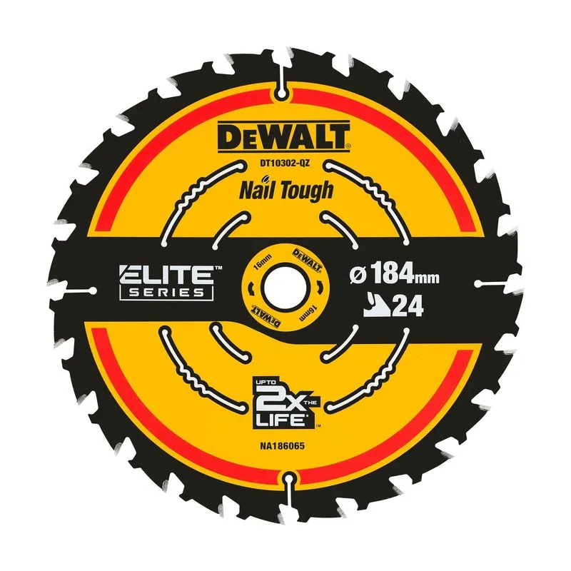 Piła Tarczowa Do Drewna Extreme 184*16MM 24Z DEWALT