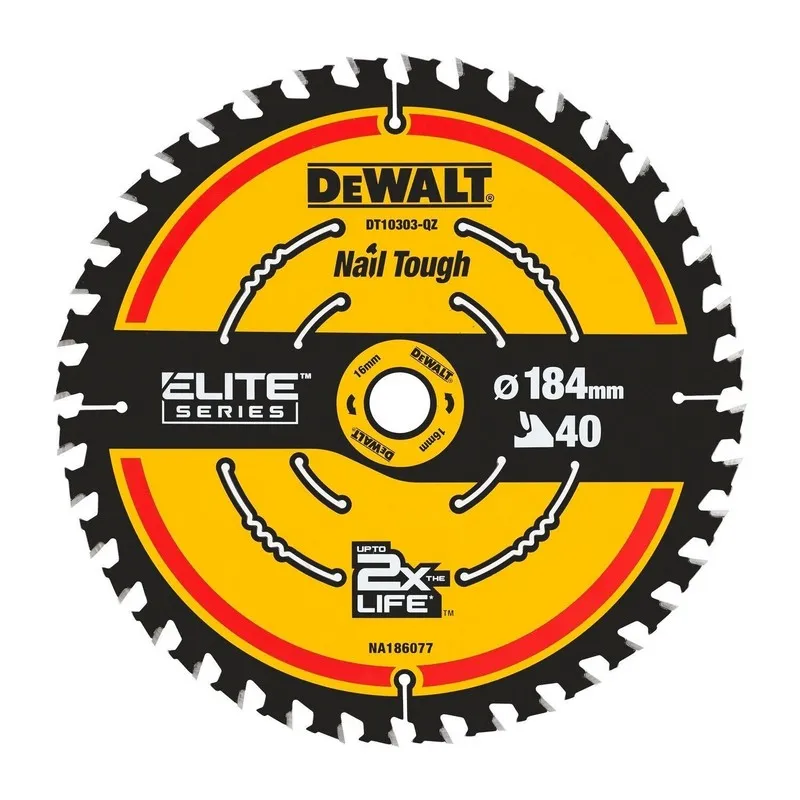 Piła Tarczowa Do Drewna Extreme 184*16MM 40Z DEWALT