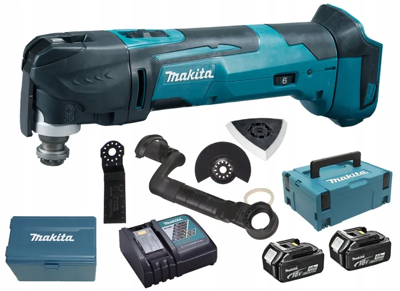Akumulatorowe Narzędzie Wielofunkcyjne Z Akces. 18V 2*3.0AH MAKITA