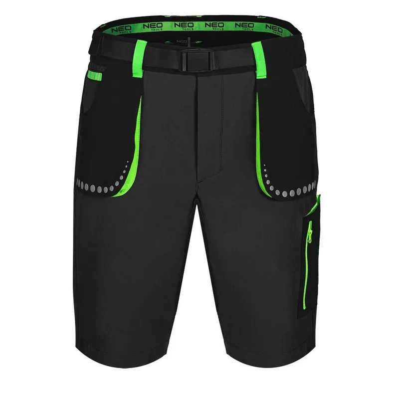 Krótkie Spodenki Premium, 4 Way Stretch Rozmiar XL NEO - Czarne