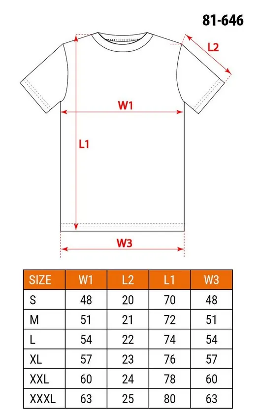T-Shirt Rozmiar XXL NEO - Biały