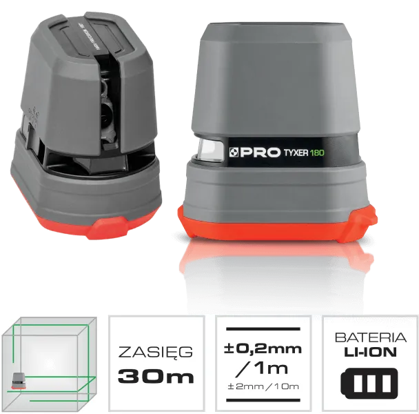 Laser Krzyżowy Tyxer 180g PRO