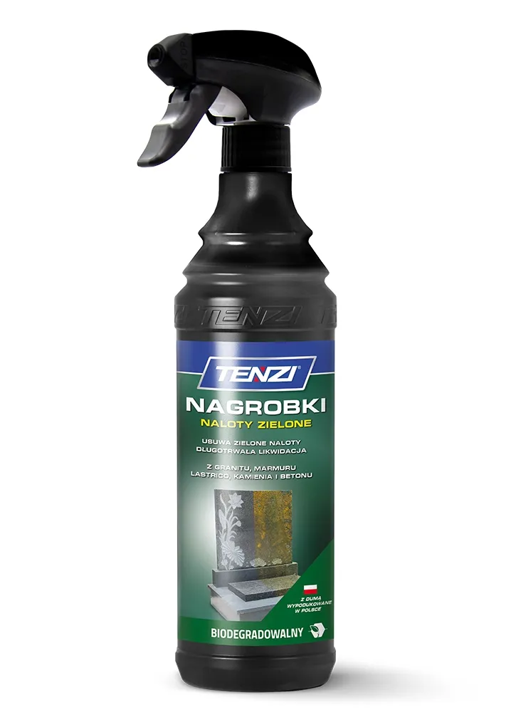 Środek Do Usuwania Zielonych Nalotów Z Nagrobków 0.6l TENZI