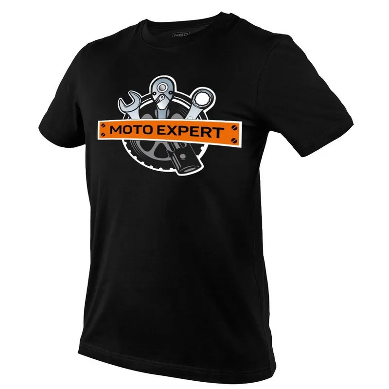 T-Shirt Z Nadrukiem Moto Expert Rozmiar XXL NEO