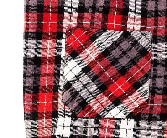 Koszula Flanelowa Krata Rozmiar M NEO - Czerwono-Czarno-Biała