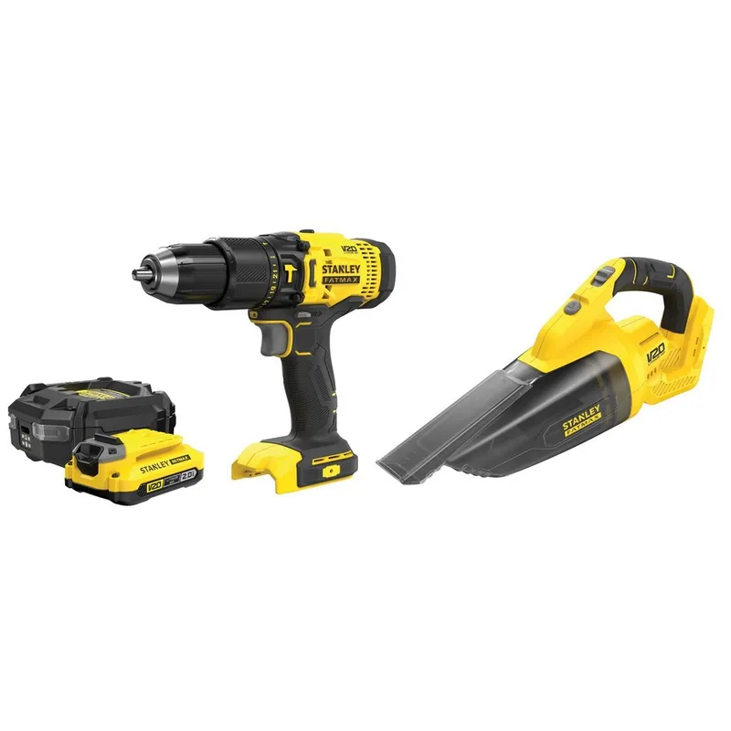 Zestaw 18V V20 SFMCD711+SFMCVH001B 1*2.0AH STANLEY