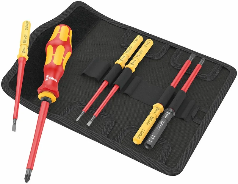 Zestaw Kraftform Kompakt VDE 7 Universal 2 Tool Finder 7 Cz. WERA