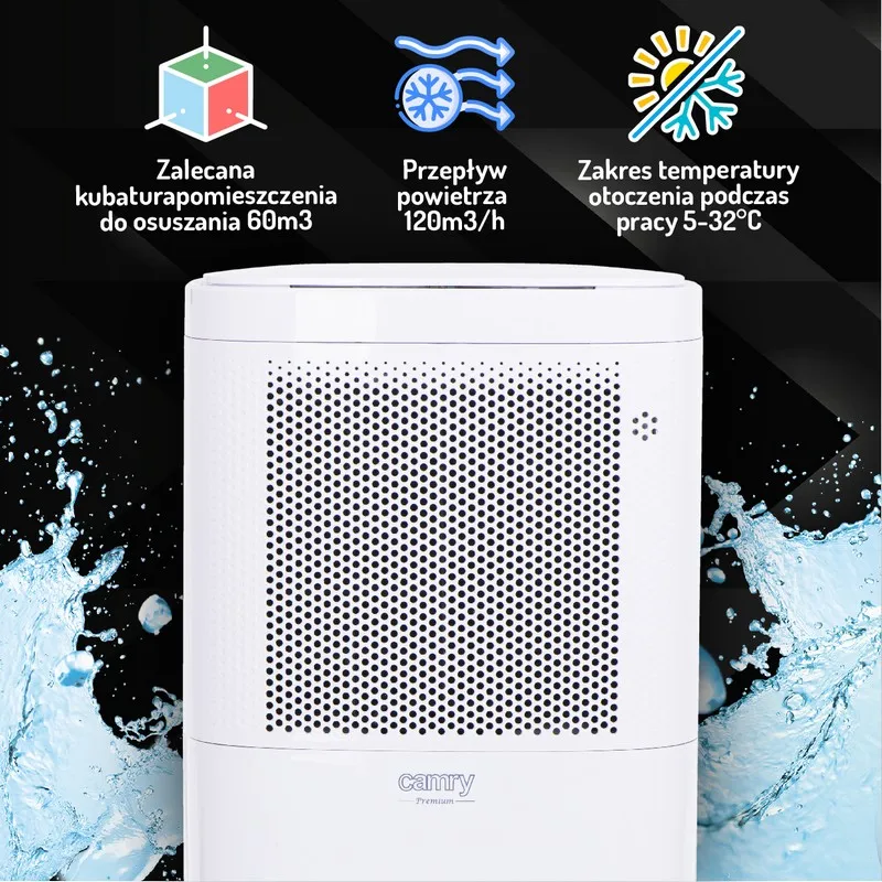 Osuszacz Powietrza Kompresorowy LCD Cr 7851 CAMRY
