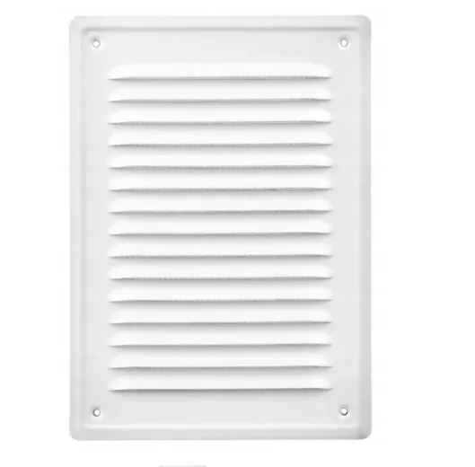 Kratka Metalowa Skośna Z Siatką 14*21CM AIR ROXY - Biała