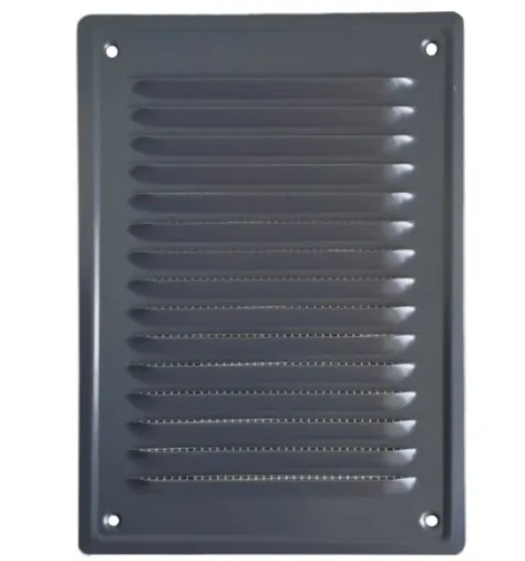 Kratka Metalowa Skośna Z Siatką 14*21CM Grafit AIR ROXY
