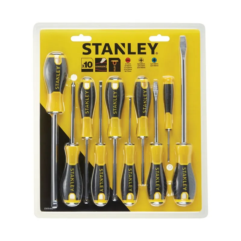 Zestaw Wkrętaków Essential 10 szt. STANLEY