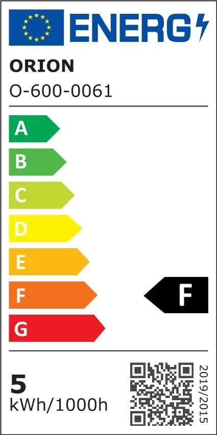 Żarówka LED 5W E27 470LM 3000K Ciepła ORION
