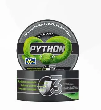 Taśma Duct Tape Python 48MM*9M POXIPOL - Srebrna