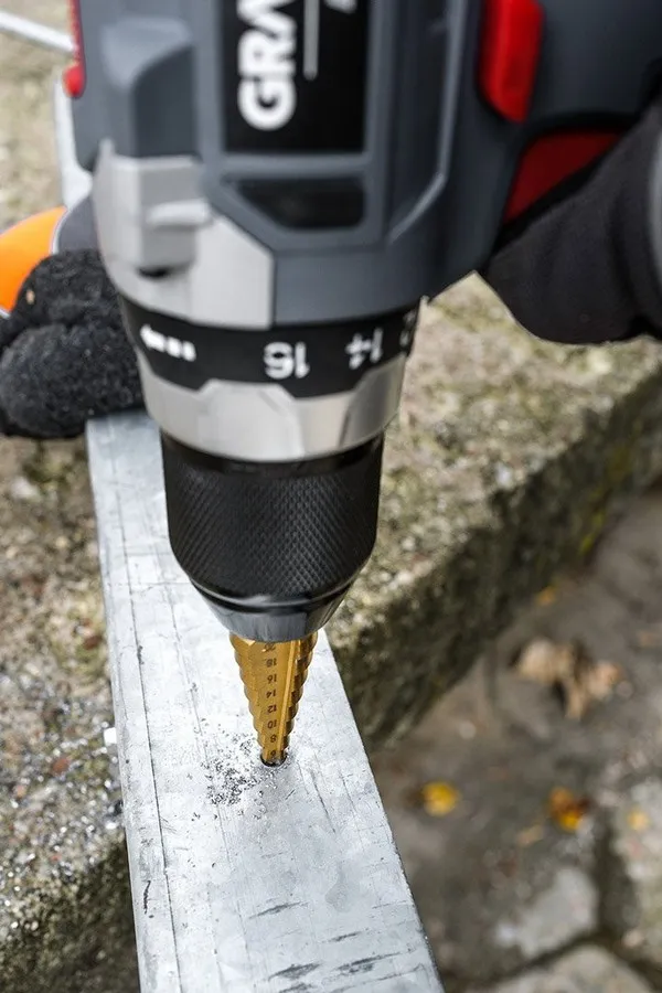 Zestaw Wierteł Stopniowych HSS TIN 3-20 mm HEX 3 szt. NEO
