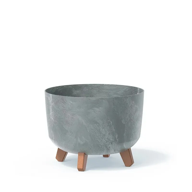 Doniczka Gracia Beton Effect - Beton PROSPERPLAST