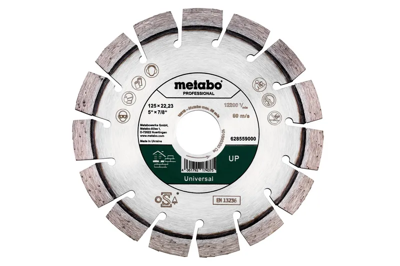 Tarcza Diamentowa Segmentowa Do Betonu 125*22.23MM METABO