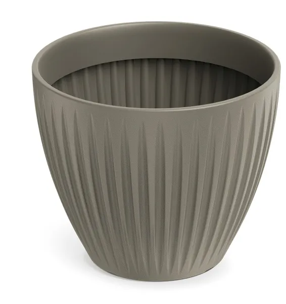 Doniczka Latia Round - Mocca PROSPERPLAST