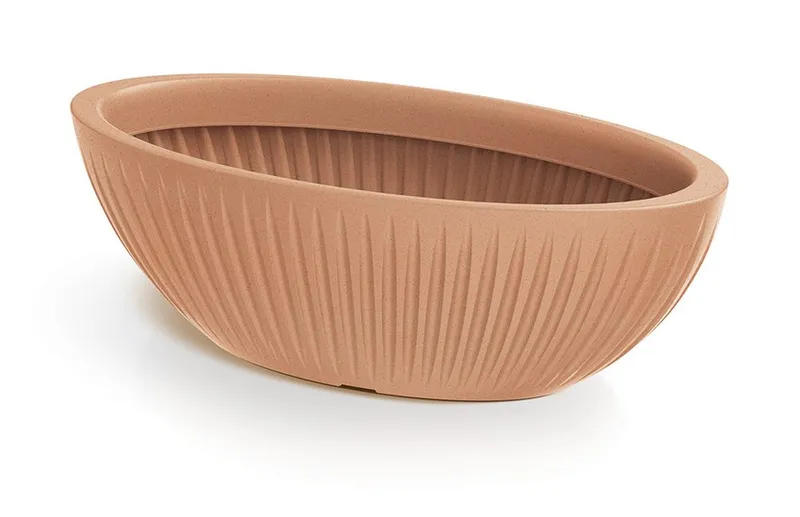 Doniczka Latia Oval - Terakota PROSPERPLAST