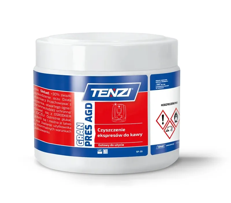 Środek Do Czyszczenia Ekspresów Do Kawy Gran Pres AGD 0.5kg TENZI