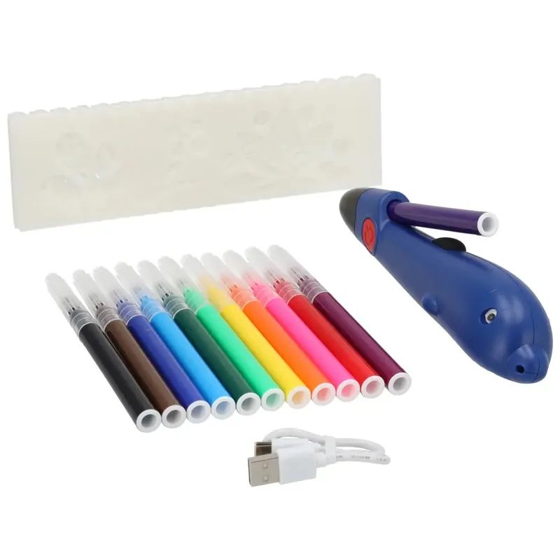Pisak Do Grafitti Z Markerami USB-C 4V DEDRA