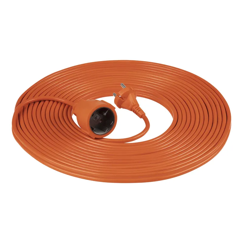 Przedłużacz Ogrodowy 10m Omy 2X1MM2 IP20 VIRONE - Pomarańczowy