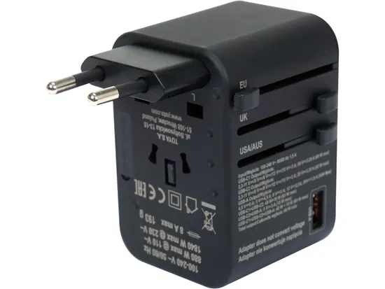 Adapter Podróżny Uniwersalny USB-C Pd 65W YATO