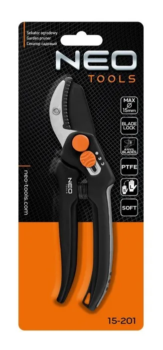 Sekator Kowadełkowy 185mm Zakres Do 15mm Regulowany Rozstaw NEO