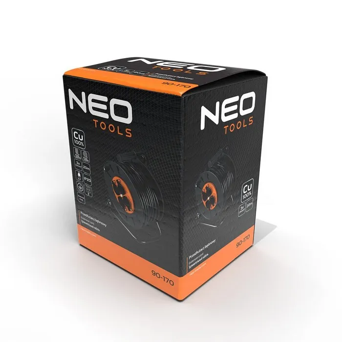Przedłużacz Bębnowy 20m 3*1.5MM2 NEO