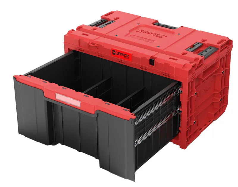Skrzynka Narz. QBRICK One Drawer 1 Red Ultra HD T. 2.0 Ruhd