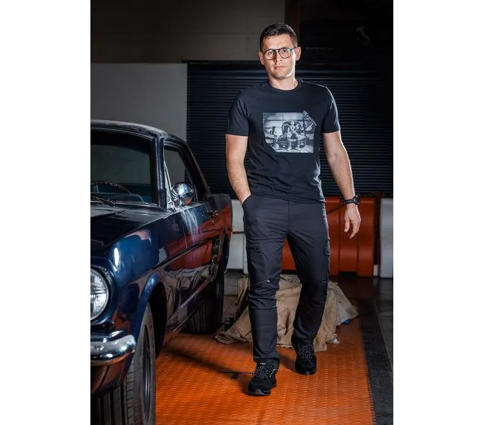 Spodnie Robocze Mix&match Stretch Rozmiar XL NEO - Czarne