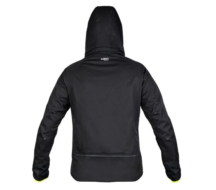 Kurtka Mix&match Softshell Rozmiar XXL NEO - Czarno-Żółta