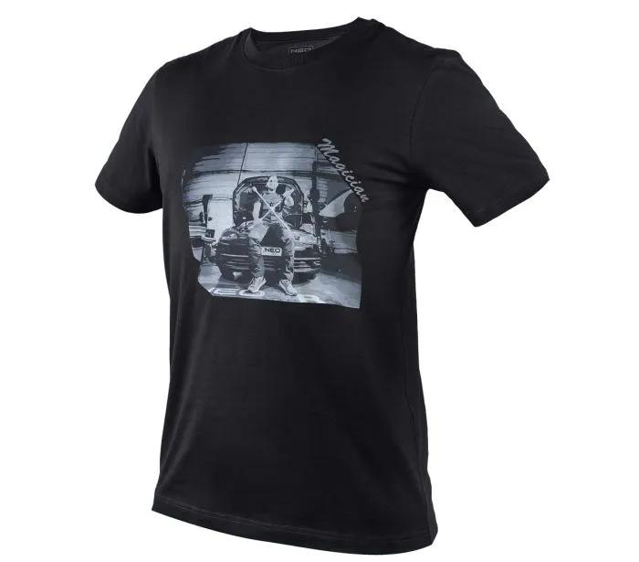 T-Shirt Z Nadrukiem Mechanik Rozmiar L NEO