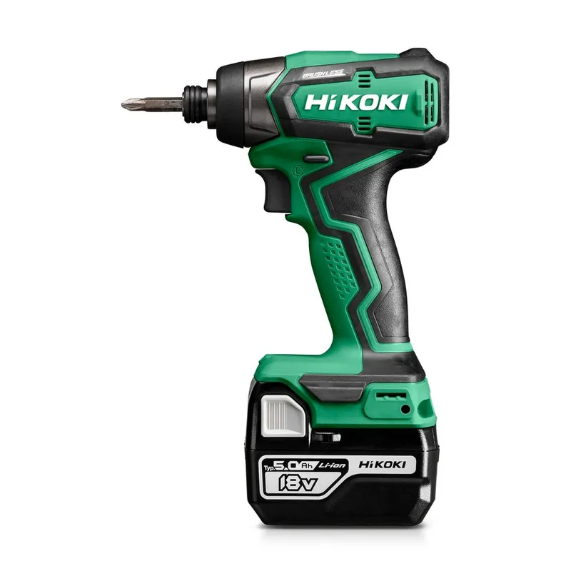 Zakrętarka Udarowa Akumulatorowa 18V 1/4' 2*5.0AH Hitsystem HIKOKI