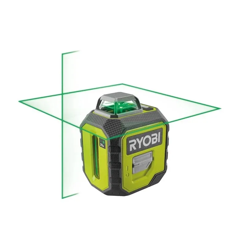 Laser Krzyżowy Wiązka 360 RB360GLL RYOBI - Zielona