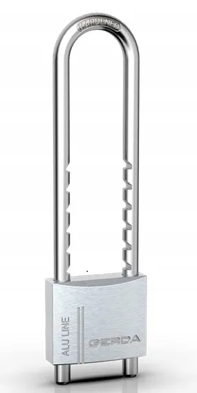 Kłódka Aluminiowa Z Reg. Pałąkiem Kap S50 H60-150 GERDA