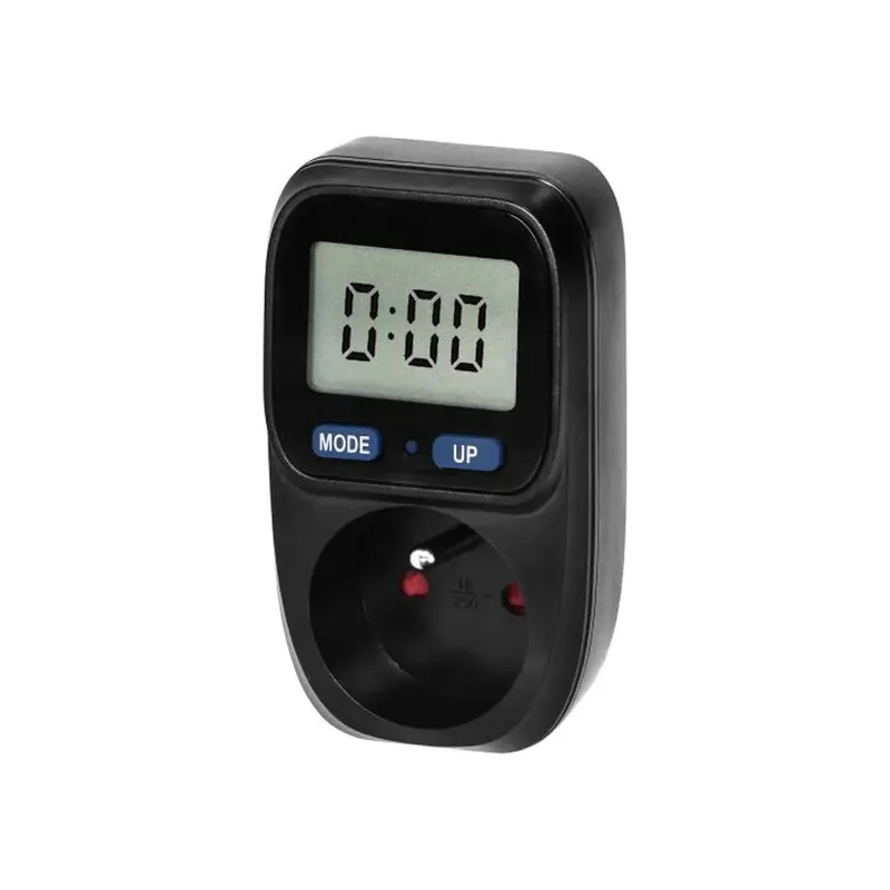 Watomierz, Kalkulator Energii Z Wyświetlaczem LCD, ORNO - Czarny